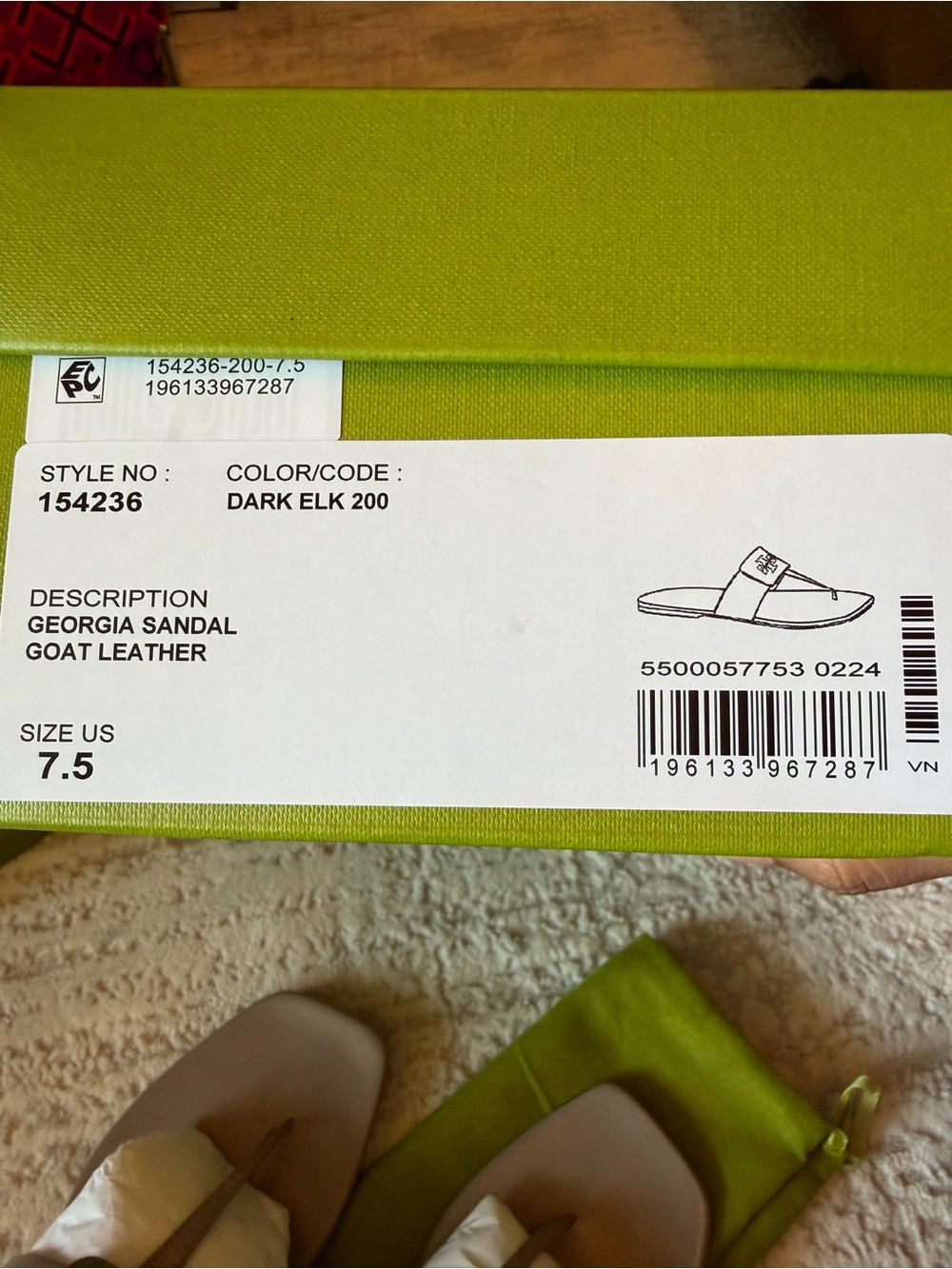 Tory Burch Georgia Sandals - Picture 7 of 7